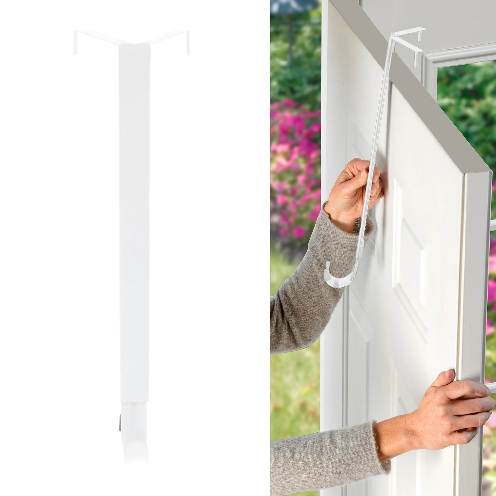 Top & Length Adjustable Wreath Hangers